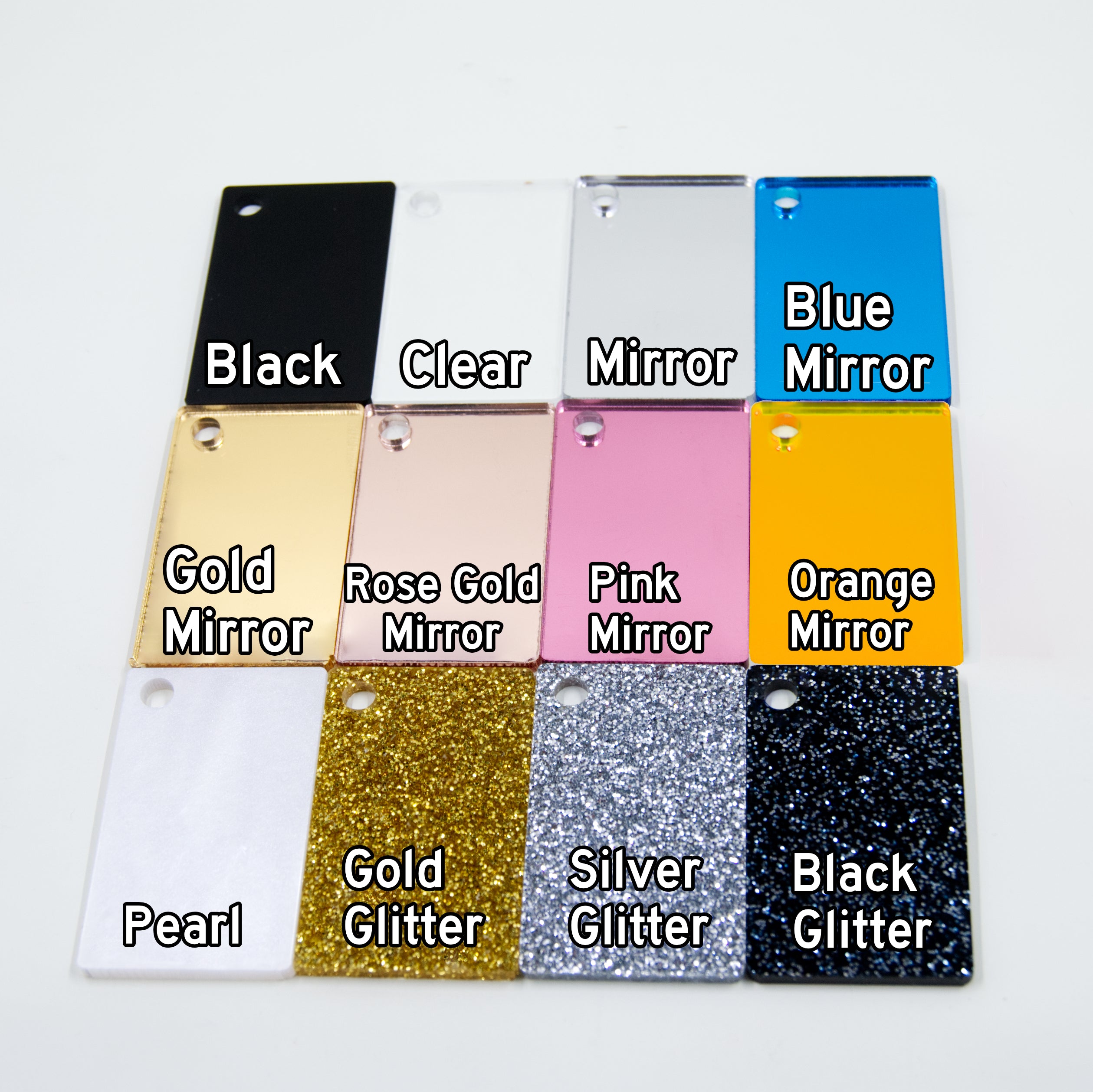 Acrylic Nerdy Fursuit Glasses