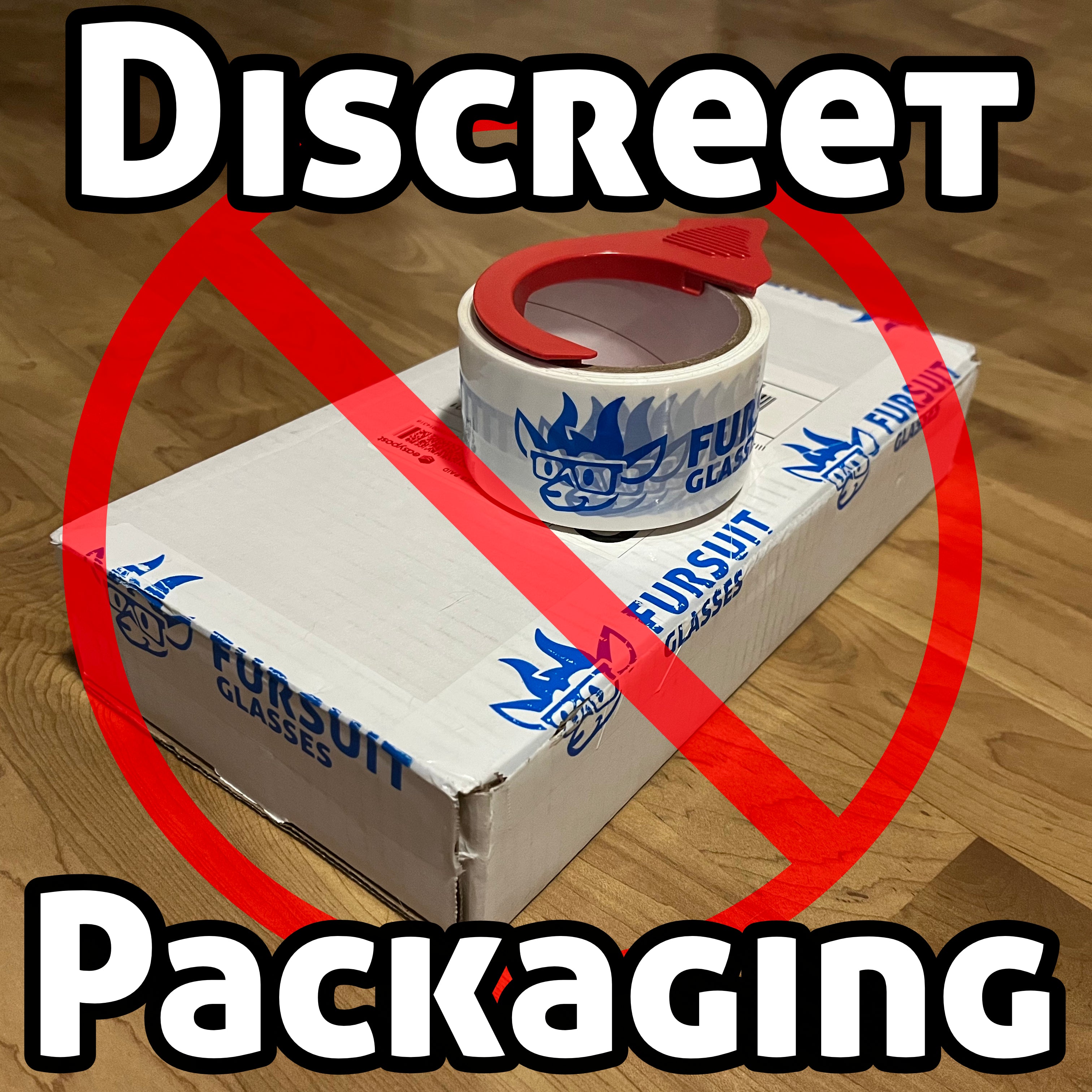 Discreet Packaging – FursuitGlasses