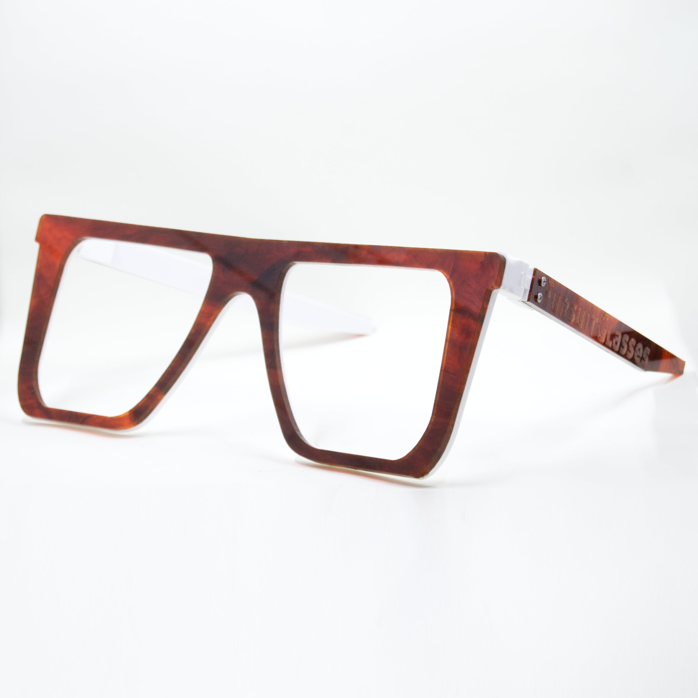 Acrylic Nerdy Fursuit Glasses