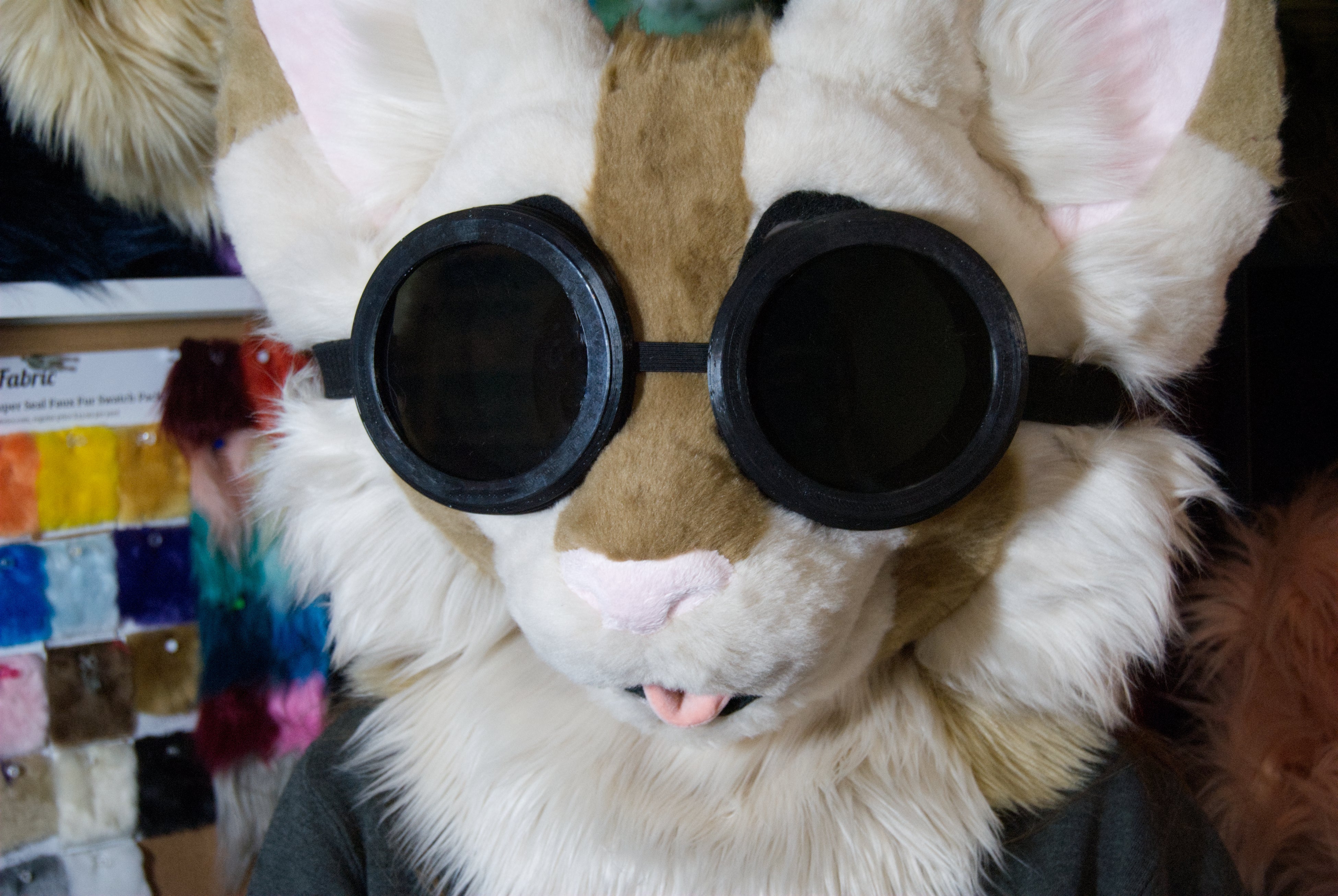 Plastic Goggles for Fursuit