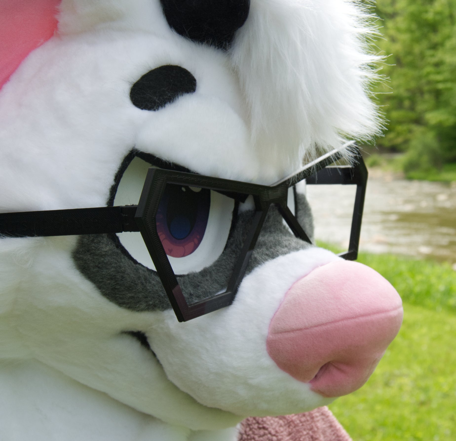 Plastic Apex Fursuit Glasses