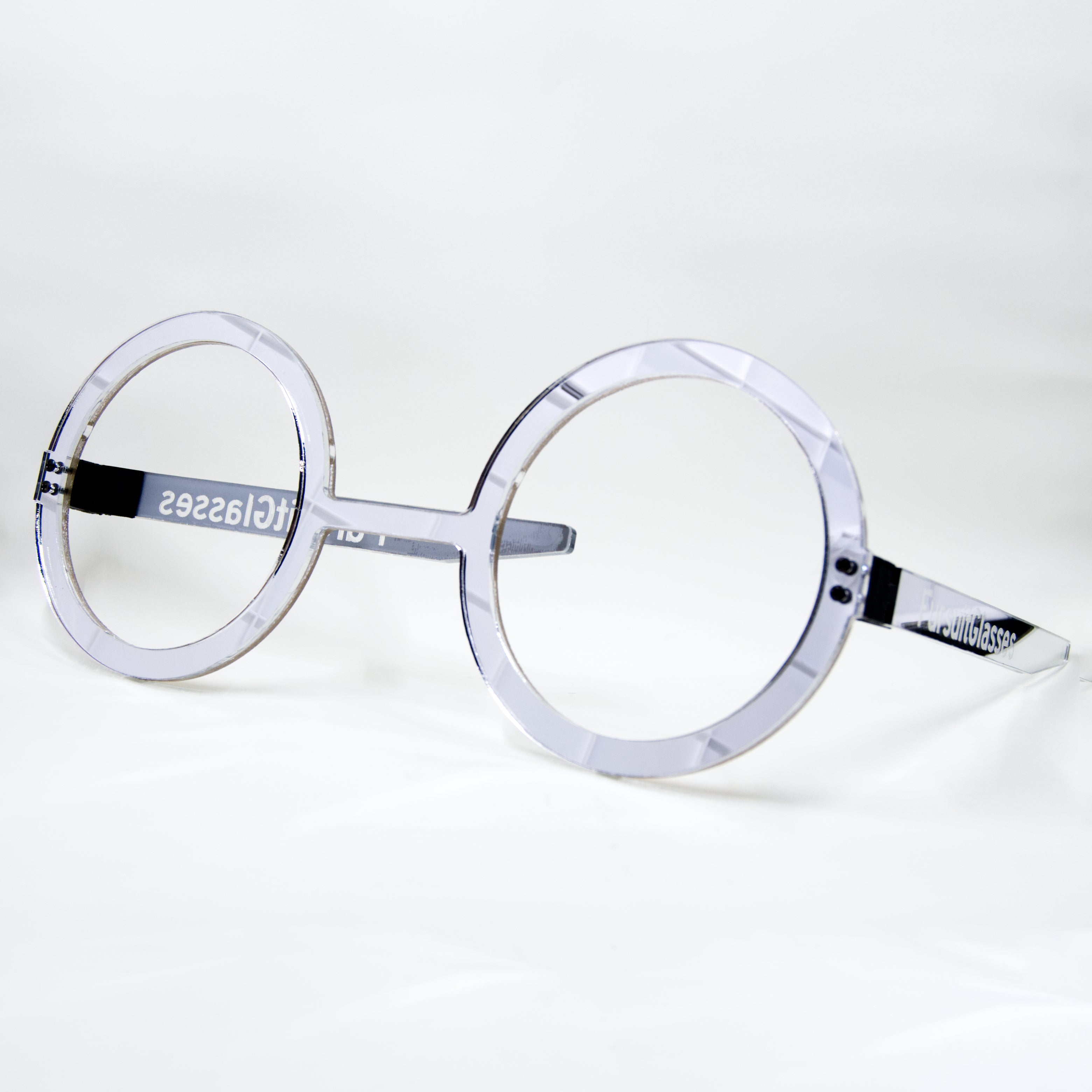 Acrylic Circle Fursuit Glasses