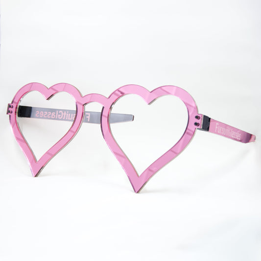 Acrylic Heart Fursuit Glasses