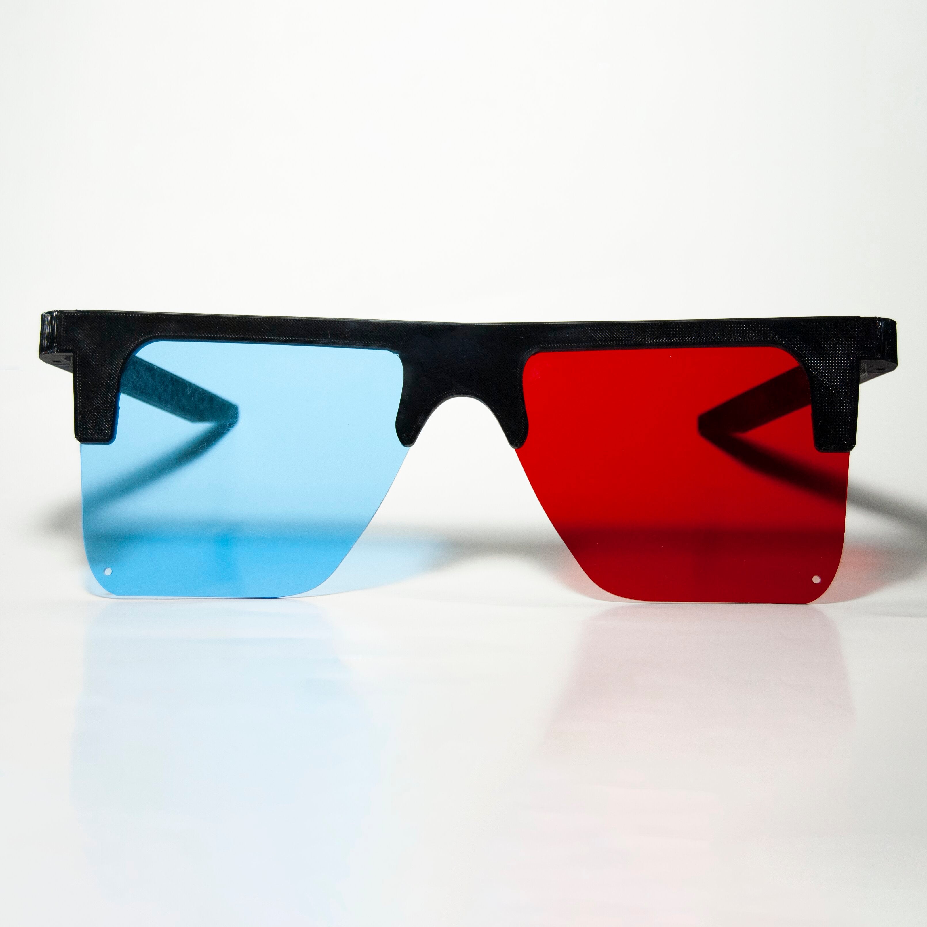 Plastic Nerdy Fursuit Glasses