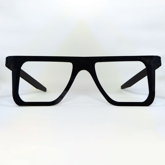 Plastic Nerdy Fursuit Glasses
