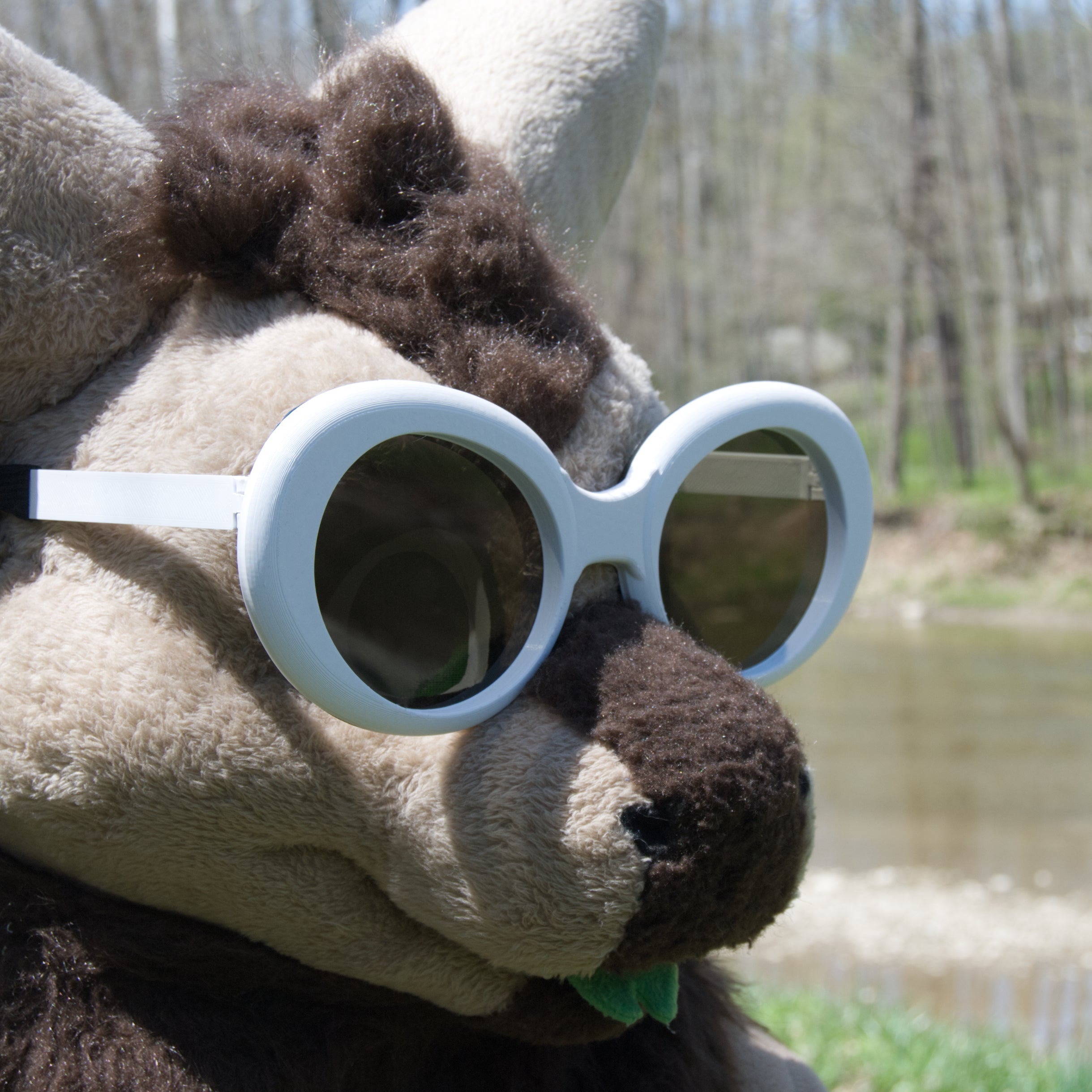 Plastic Clout Fursuit Glasses